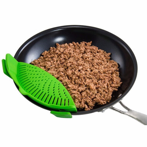 Silicone Leakproof drainer