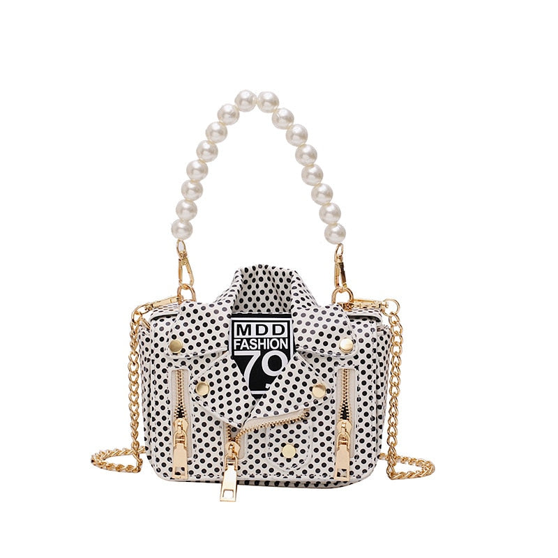 Women  Mini Jacket Shoulder Bag
