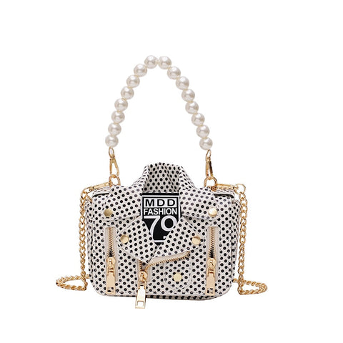 Women  Mini Jacket Shoulder Bag