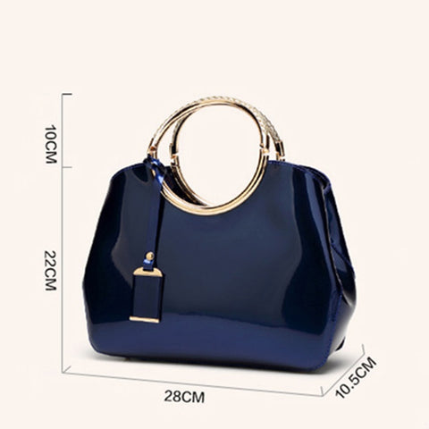 Women  Patent Leather Handbags
