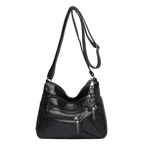 Women Soft Leather Shoulder Bags