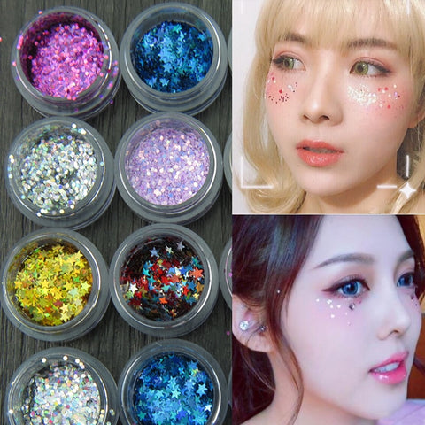 1Pcs Star Sparkle Makeup Toys