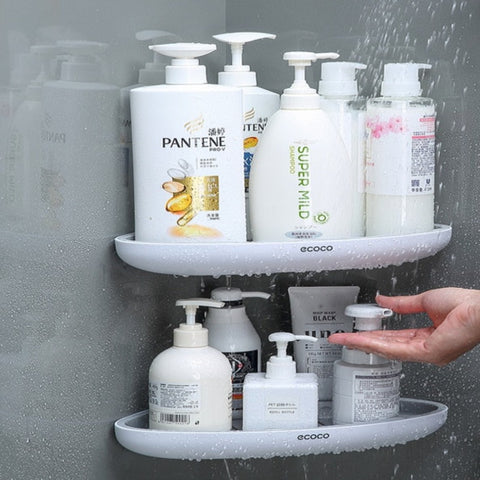 Bathroom Shelf Shampoo Cosmetic Storage Rack