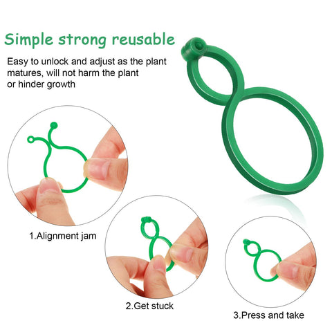 Garden Plant Support Clips