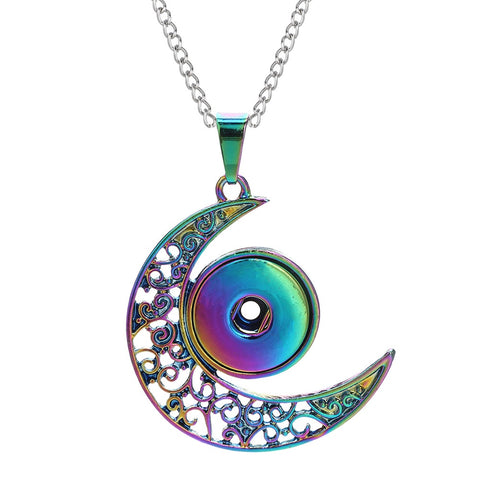 Three Color Snap Necklace
