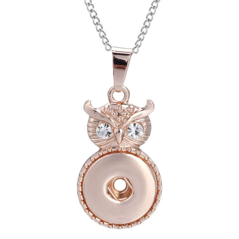 Three Color Snap Necklace