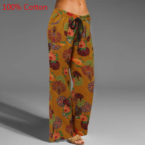 Women Vintage Wide Leg Pant