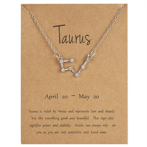 Constellation Zodiac Sign Necklace