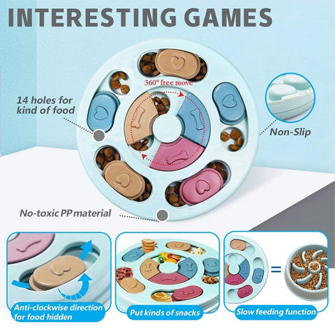 Dog Slow Feeding Puzzle Toy