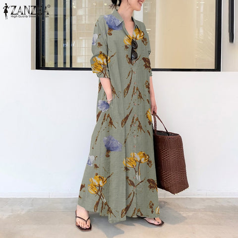 Women's Elegant Printed Dress