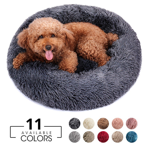 New Round Dog Bed House