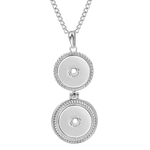 Three Color Snap Necklace