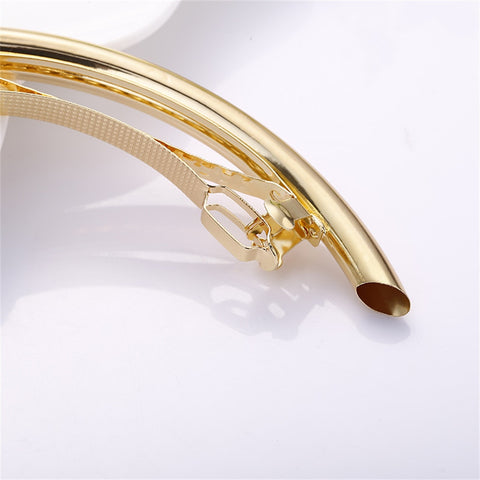 Women Vintage Gold Silver Hair Clips