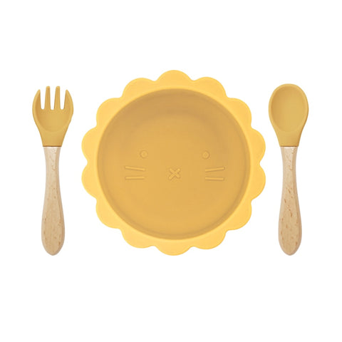 Children Feeding Solid Food Bowl