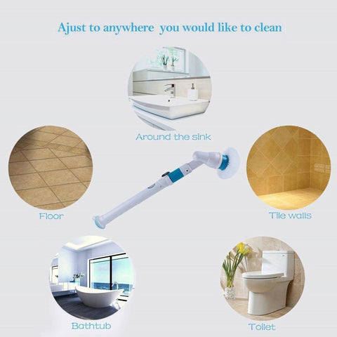 Turbo Electric Spin Scrubber