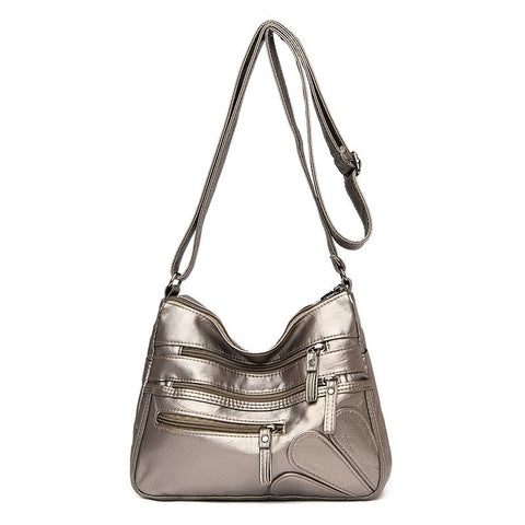 Women Soft Leather Shoulder Bags