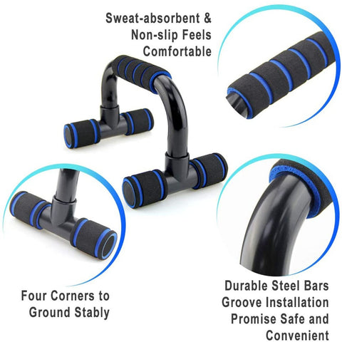 Push Ups Stands Grip