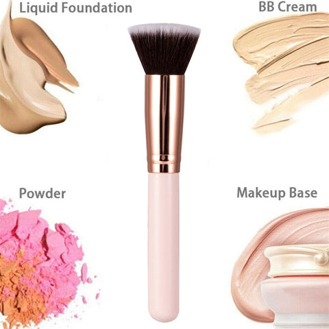 Luxury Champagne Makeup Brushes