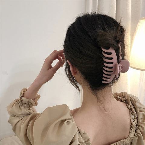 Women Leopard Grasp Hair Clip