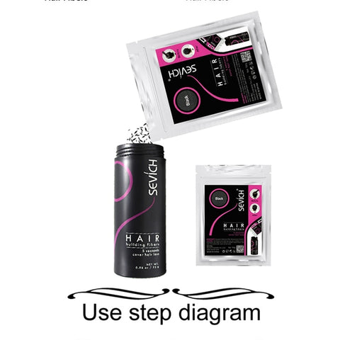 Hair Building Keratin Fiber Powder