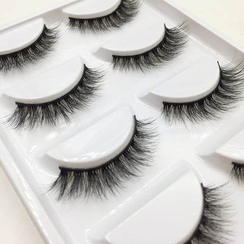 New Natural 3D Mink False Eyelashes