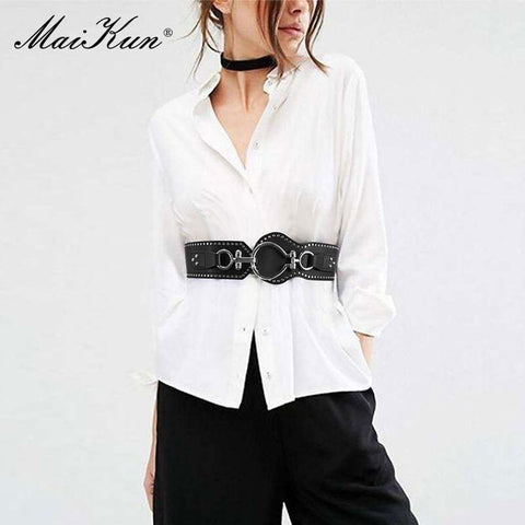 Women Luxury Design Punk Goth Belts