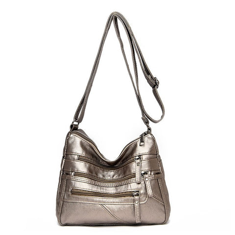 Women Soft Leather Shoulder Bags