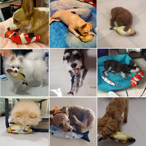 Electronic Floppy Fish Dogs Toys