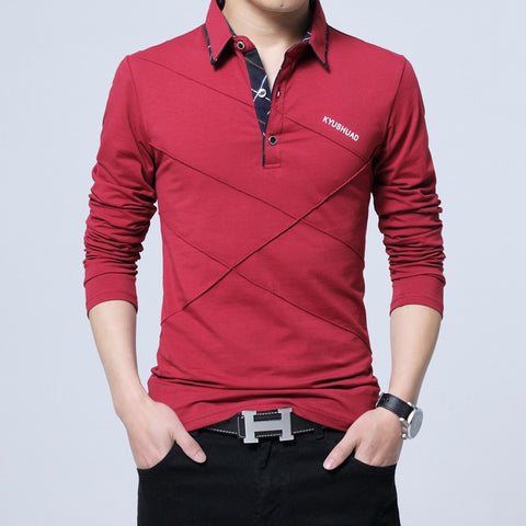 Polos Mens Long Sleeves Shirt