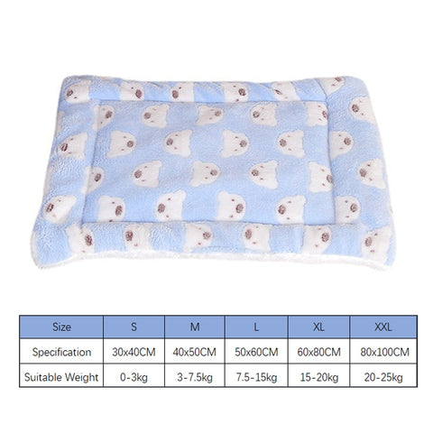 Dog Soft Blankets Sleep Pad
