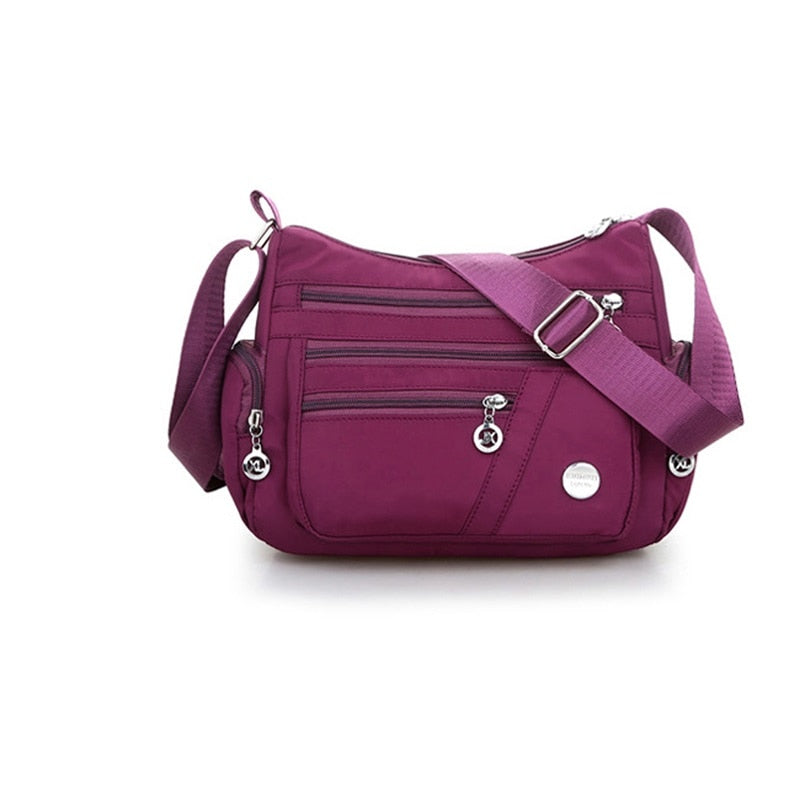 Women Nylon Waterproof Messenger Bags