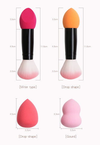 Double Head Makeup Brushes Set