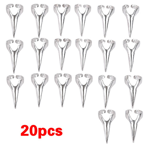 Braids  Retro Punk Hair Selecting Rings