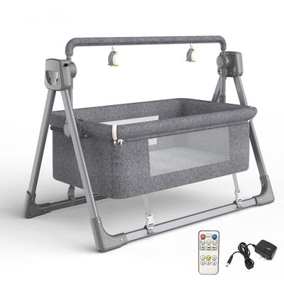 Multifunctional Cradle rocking bed