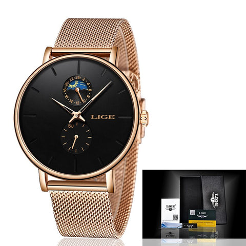Mesh Belt Band Watch