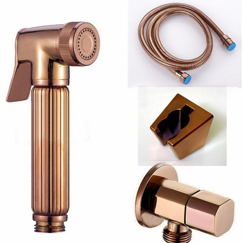 Rose Gold brass Bidet Sprayer