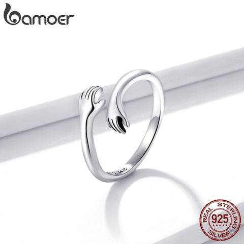 Hug Warmth and Love Hand Adjustable Ring for Women