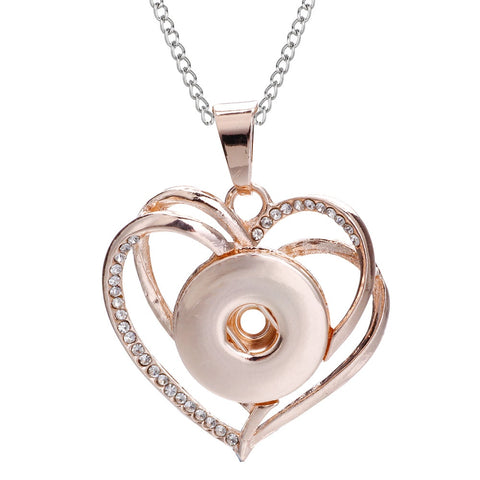 Three Color Snap Necklace