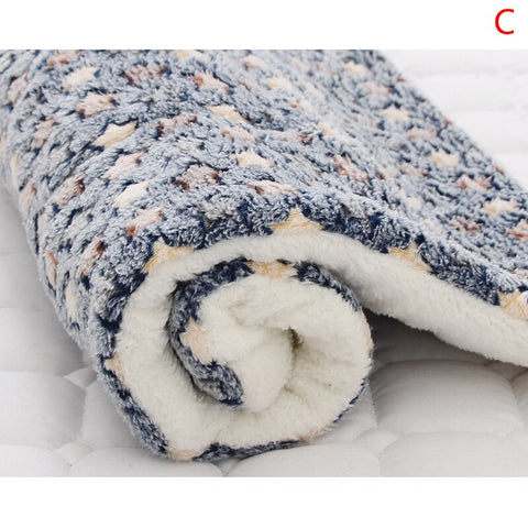 Dog Cat Soft Cushion Blanket