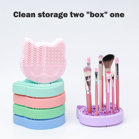 Silicone Makeup Brush Cleaner Pad