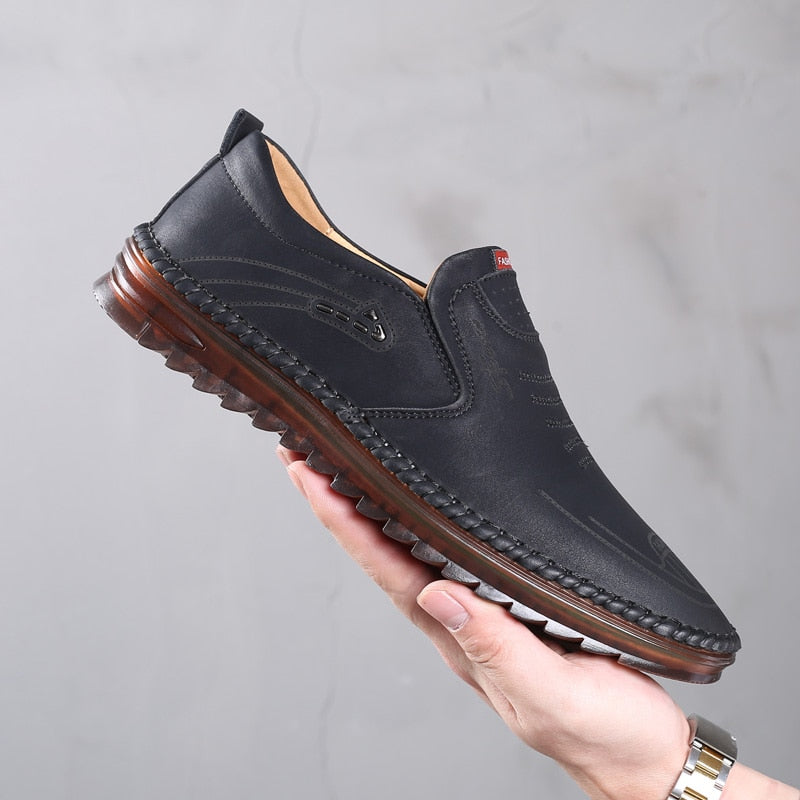 Men Microfiber Leather Shoes