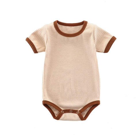 Baby Romper Ribbed Short