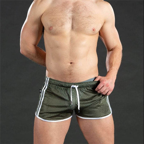 Men Fitness Bodybuilding Shorts
