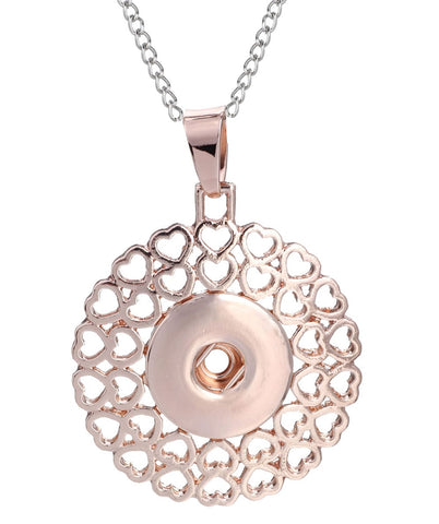 Three Color Snap Necklace