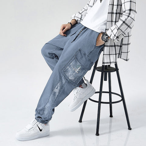 Men Loose Joggers Streetwear