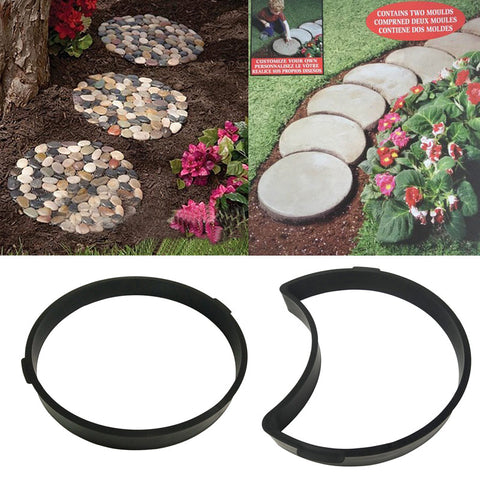 Garden Diy Plastic Mold Path