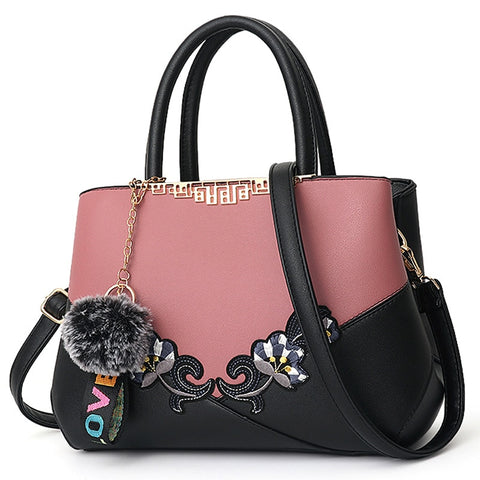 Women Embroidered Messenger Handbags