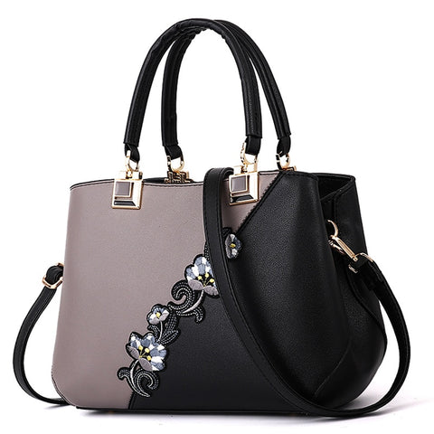 Women Embroidered Messenger Handbags