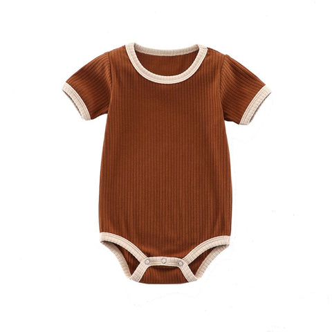 Baby Romper Ribbed Short
