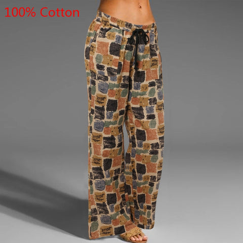 Women Vintage Wide Leg Pant